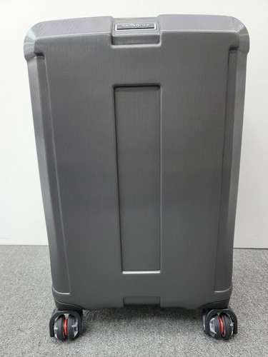 LUGGAGE GRAY 4 WHEEL SPINNER USB | eBay