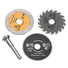 CIRCULAR SAW BLADES SET FOR DREMEL HSS DIAMOND TCT TOOLS SAW BLADE 1a QUALITY
