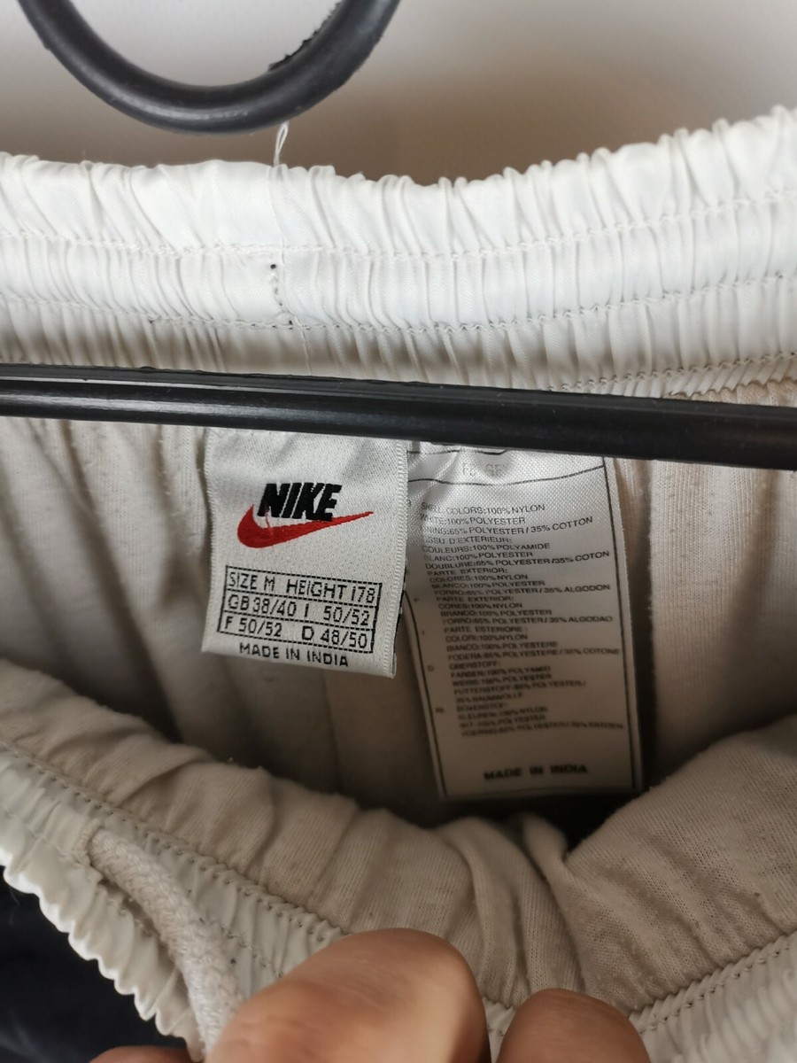 Nike vintage 90s black white swoosh track pants | eBay Nike vintage 90s black white swoosh track pants | eBay