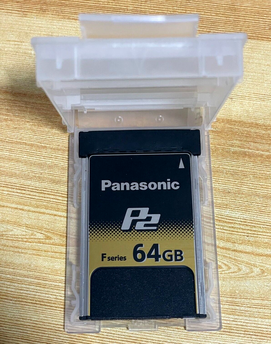 パナソニック メモリーカード 64GB AJ-P2E064FGN P2カード F 🔥Panasonic AJ-P2E064FGN 64GB F-Series P2 Card Panasonic