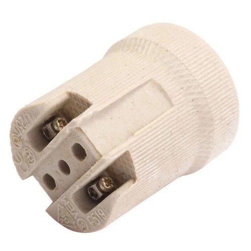 KERAMIK Porzellan ES27 E27 EDISON SCHRAUBE Glühbirne Lampenhalter Lampenhalter - Bild 13 von 54