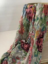 Fashion Scarves Long Women's Scarves Accessories - Multicolor Flowers Infinity