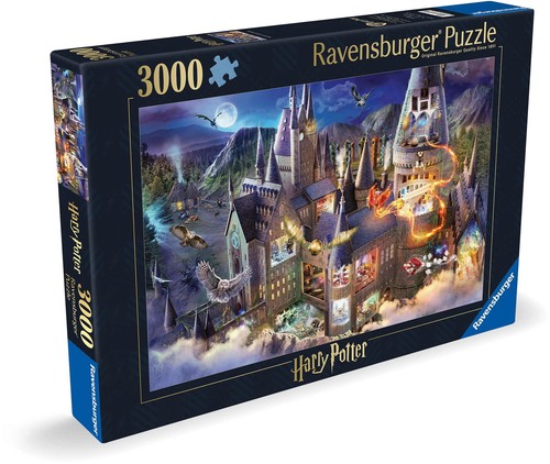 3000 Teile Ravensburger Puzzle Harry Potter Hogwarts Interior 17561 - Bild 3 von 4