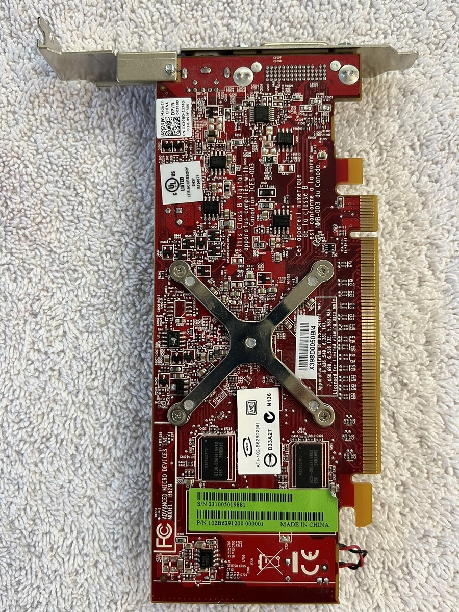 DELL ATI Radeon HD3450 DMS-59 256MB Y103D PCIE X16 S-Video