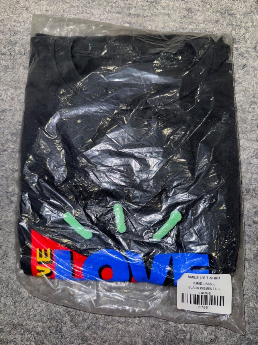 Travis Scott x McDonald's Cactus Jack Smile L/S T-shirt Black
