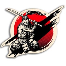 Japan Nihon Samurai Warrior Sticker Decal Japan Nihon Samurai Warrior Sticker Decal