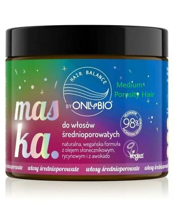 Only Bio Hair Balance Mask for Medium Porosity Hair, 400ml