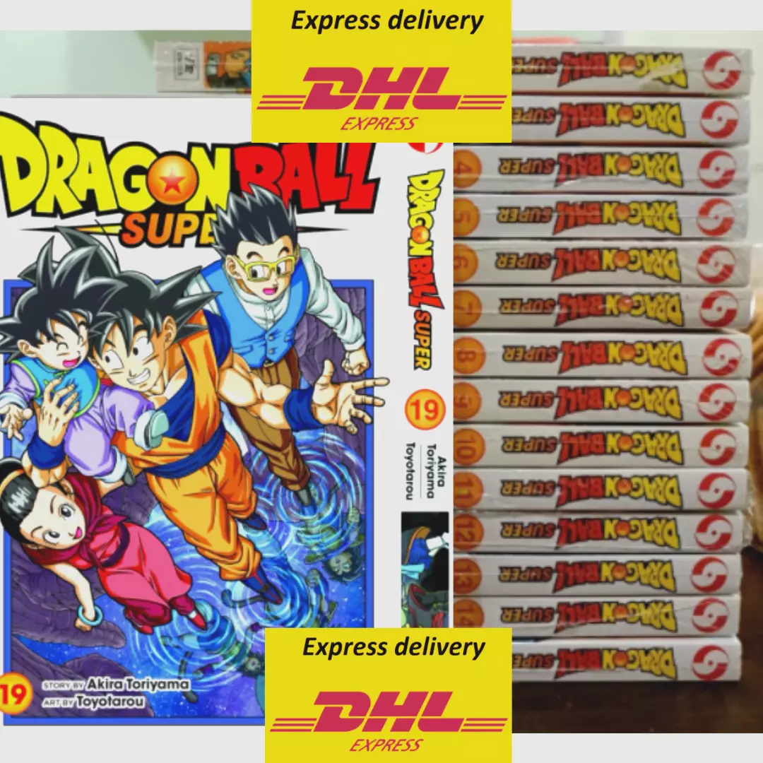 Dragon Ball Super English Manga Volume 1-19 Complete Set Comic Express  Shipping