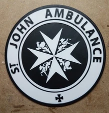 St. Johns Ambulance Tardis Sign (3d Printed Doctor Who)