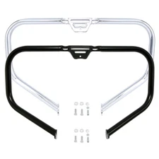 Chrome/Matte Black Engine Guard Crash Bar Fit For Harley Sport Glide FLSB 18-25