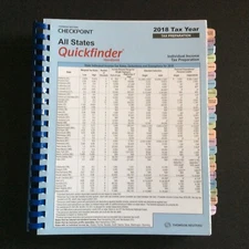 _Checkpoint 1040 QuickFinder Handbook 2018 Tax Year (All States) QSTP18