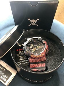 Casio One Piece X G Shock Collaboration Model Ga 110jop 1a4jr Ebay
