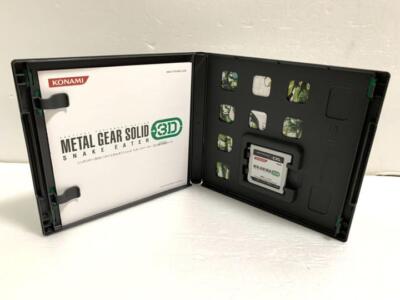 Nintendo 3DS Metal Gear Solid Snake Eater 3D NDS Japan Tested Very