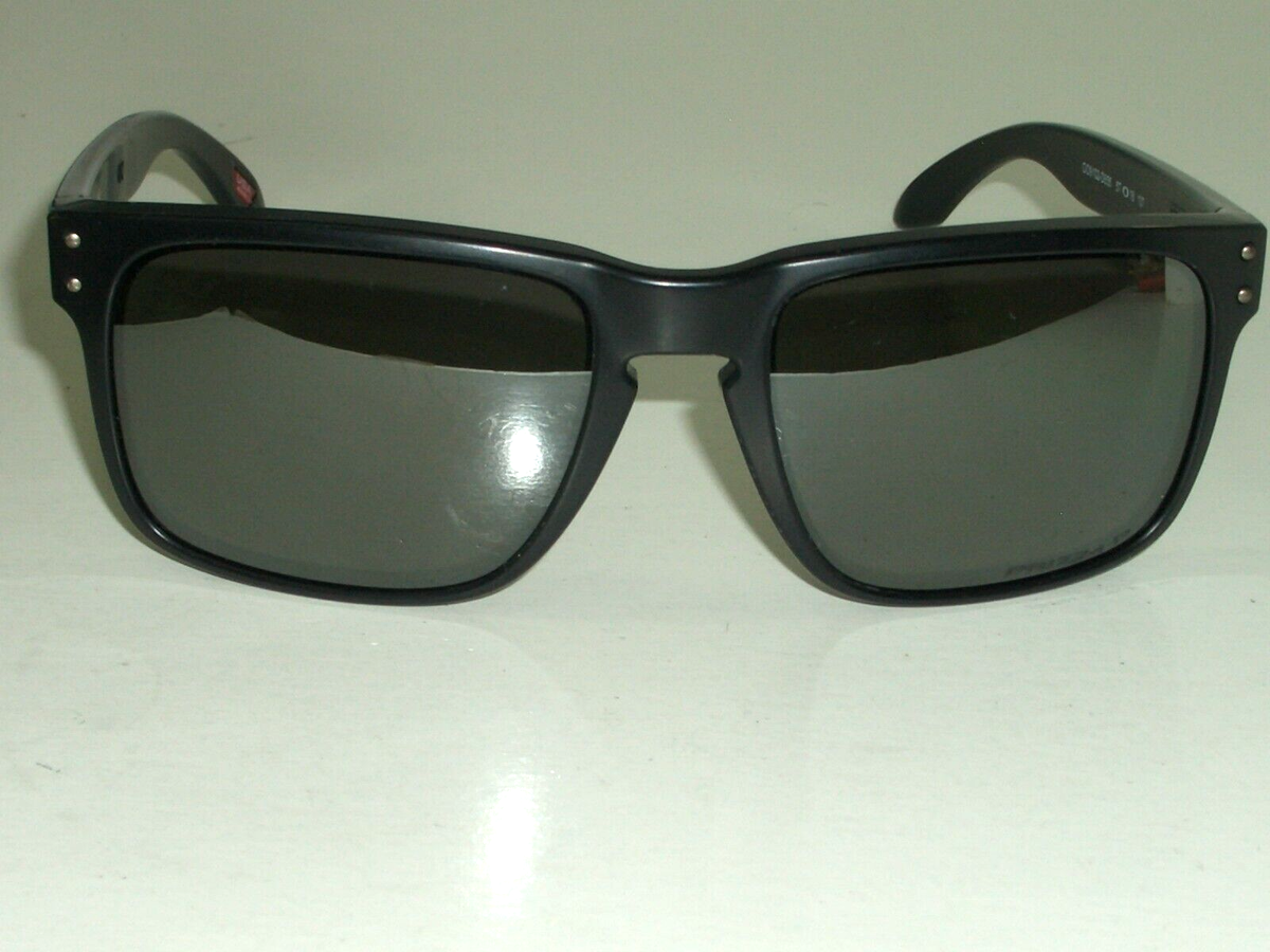 OAKLEY USA OO9102-D655 HOLBROOK 57[]18 137 BLACK GRAY POLARIZED