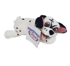 DISNEY STORE 101 DALMATIANS DOG MINI BEAN BAG 8" STUFFED ANIMAL PLUSH W TAG