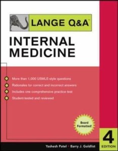 Lange Q A Internal Medicine Fourth Edition Patel Yashesh Paperback Used Goo Ebay