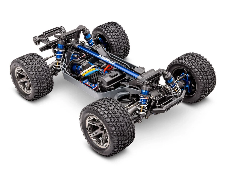 Traxxas Rustler 4x4 VXL Ultimate blau TRX67097-4-BLUE - Bild 4 von 4