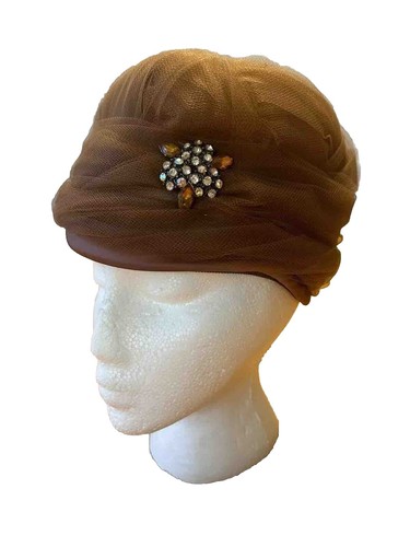 Vintage Milan By Charm Hat Sequin Mesh Trim | eBay display picture 1