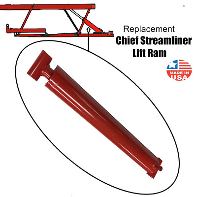Replacement lift ram for Chief Stream Liner  frame machine