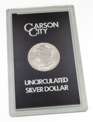 1883-CC GSA $1 Silber Unzirkuliert Morgan Dollar Mit Box Und CoA