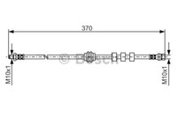 Bosch Bremsschlauch 1 987 476 886
