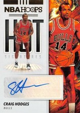 Craig Hodges autographed Basketball Card 2019 Panini Hoops Hot Signatures #HSCHG