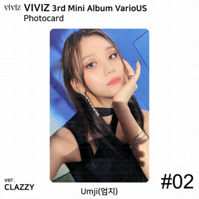 VIVIZ 3rd Mini Album varioUS Official Photocard 3cut Film Photo