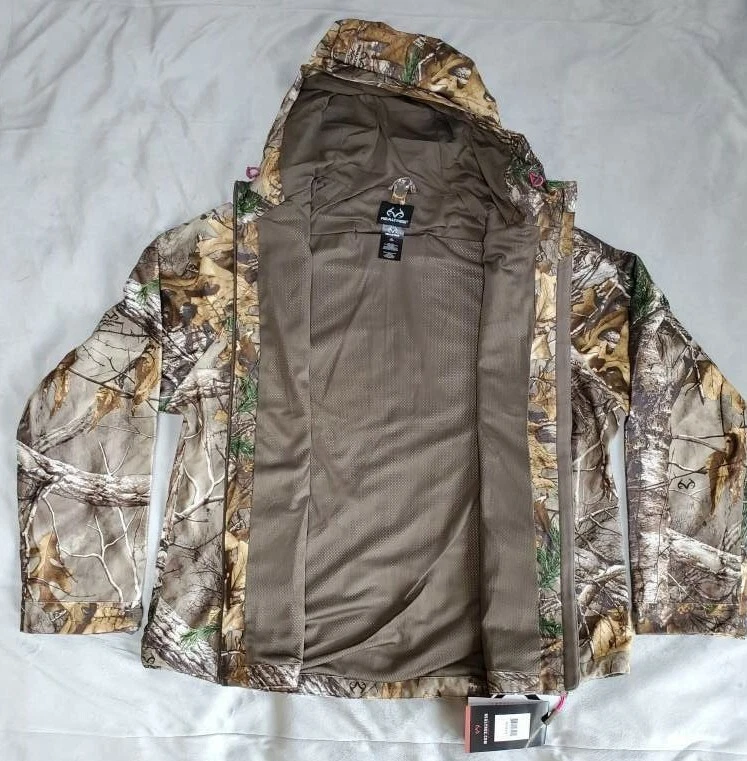 2XL Women's Realtree Lightweight Sent Control Jacket  Realtree Xtra Pink Logo - Image 2 of 4