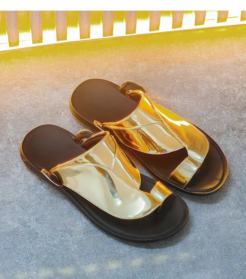 PANTOFOLA D’ORO 38 45 ciabatte uomo western sandali slingback scarpe spiaggia vacanza punta ad anello