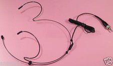 Dual Ear Head Headset Microphone For Sennheiser ew Wireless Headworn Mic System
