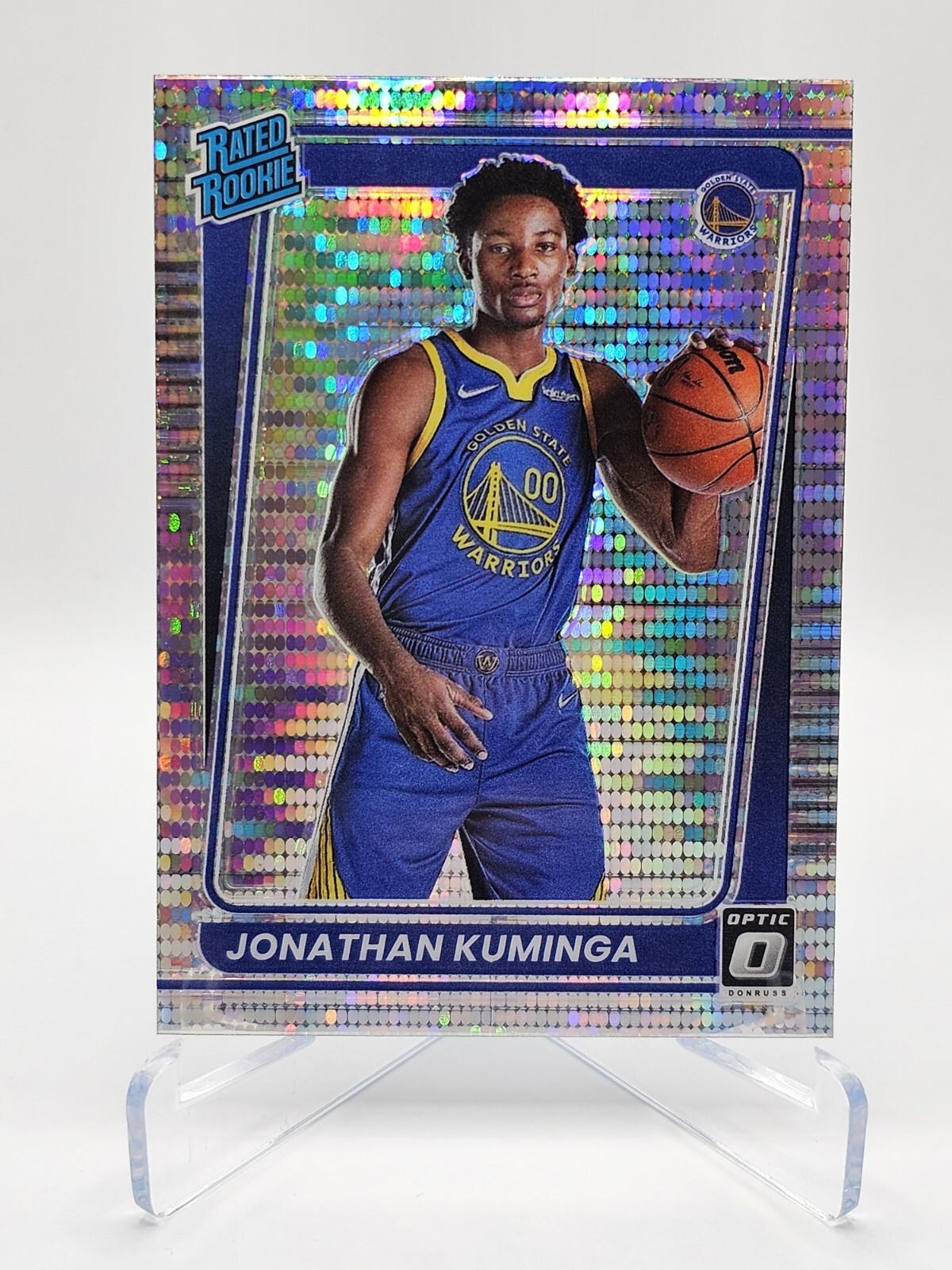 2021-22 Donruss Optic Target Box Set #190 Jonathan Kuminga RR RC