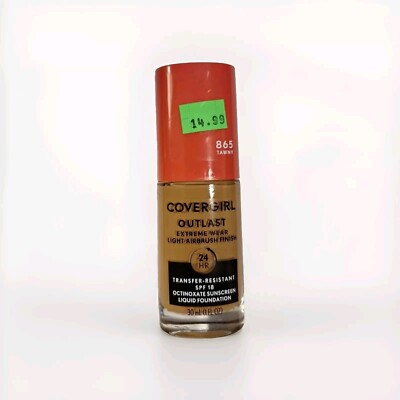 COVERGIRL Outlast Extreme Wear 3-in-1 Foundation 865 Tawny 1oz 