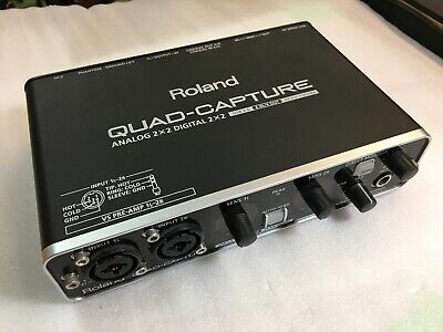 Used UA-55 Roland QUAD-CAPTURE Audio Interface | eBay