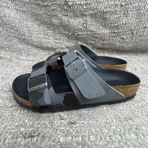Birkenstock Arizona Sandals Desert Soil Gray/Camo Brown 36 Women’s 5-5.5 Narrow - Picture 3 of 14