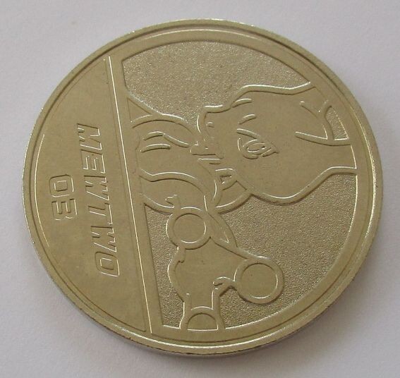 Pokemon Mewtwo No.03 Medal collection XY 2013 Metal coin Bandai