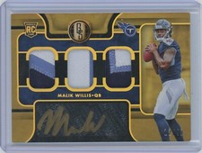 2022 Panini Gold Standard Football #273 Malik Willis Patch 12/49