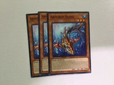 (NEAR MINT) 3x Armored Shark Playset ROTA Rage of the Abyss Yugioh