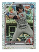 2020 Bowman Chrome Mega Box Prospects Refractor #BCP27 Kristian Robinson