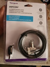 Targus DEFCON Ultimate Universal Keyed Single Head Lock, Retail