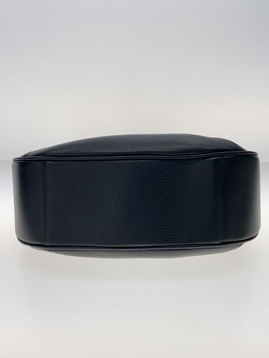 PELLE MORBIDA Shoulder Bag Maiden Voyage Leather Black Used PELLE MORBIDA Shoulder Bag Maiden Voyage Leather Black Used