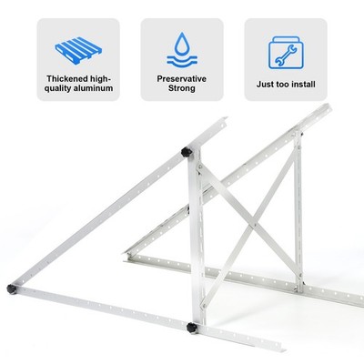 45inch (2pcs/1set) Upgrade Adjustable Solar Panel Brackets PV System Roof RV