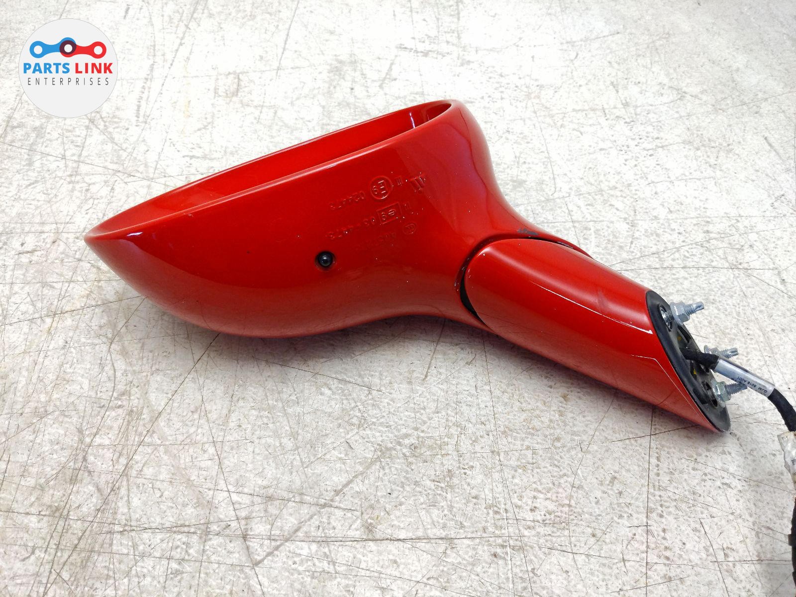 2008-14 FERRARI CALIFORNIA LEFT DOOR MIRROR DRIVER SIDE REAR VIEW POWER F149