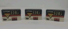 TDK TC-30 EHG VHS-C Video Cassette Made in Japan Extra High Grade New - Lot of 3