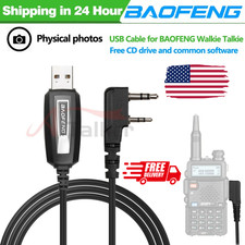 Chirp Compatible USB Programming Cable for Baofeng UV-5R UV-82 BF-F8HP and Other