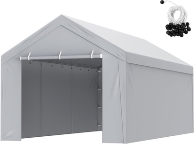 #ad Carport 10x20ft Heavy Duty Car Tent Portable Garage Canopy Storage Shed $124.76