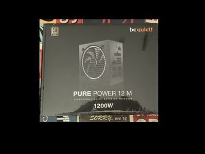 Neu und OVP/ be quiet! PURE POWER 12 M /1200W PC-Netzteil ATX 3.0
