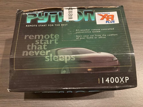 Python Remote Start 1400XP and some accessories