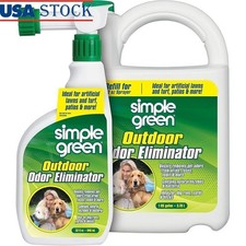 Outdoor Pet Odor Eliminator Natural Enzymes Safe Grass Turf Patio 32oz Spray New