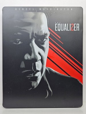 The Equalizer 2 Blu-ray 4K UHD SteelBook (2018) Denzel Washington Action