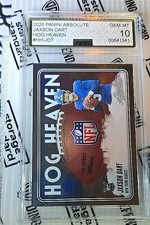 2025 Panini Absolute - Hog Heaven Jaxson Dart #HH-JDT (RC) GM MT 10